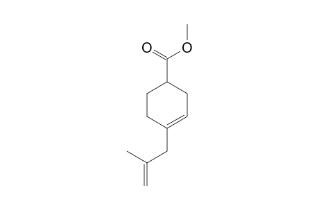 1-Cyclohexene-4-carboxylic acid, 1-(2-methyl-2-propenyl)-, methyl ester