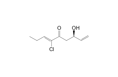 (3R,7Z)-6-Chloro-3-hydroxynona-1,6-dien-5-one