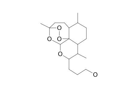 12-.beta.-(3'-Hydroxypropyl)deoxoartemisinin