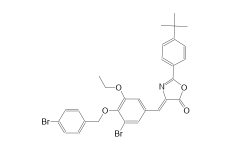 (4Z)-4-{3-bromo-4-[(4-bromobenzyl)oxy]-5-ethoxybenzylidene}-2-(4-tert-butylphenyl)-1,3-oxazol-5(4H)-one