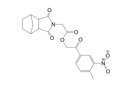 2-(4-methyl-3-nitrophenyl)-2-oxoethyl 2-(1,3-dioxohexahydro-1H-4,7-methanoisoindol-2(3H)-yl)acetate