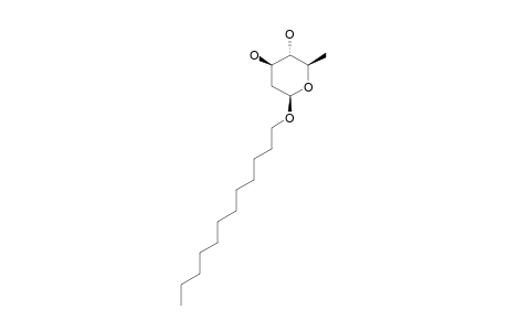 DODECYL-2,6-DIDEOXY-BETA-D-ARABONOHEXOPYRANOSIDE