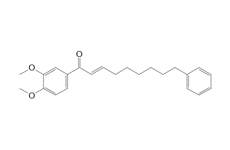 (E)-1-(3,4-dimethoxyphenyl)-9-phenyl-2-nonen-1-one