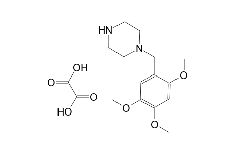 1-(2,4,5-trimethoxybenzyl)piperazine oxalate