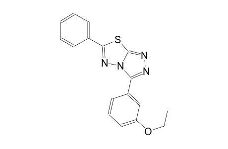 ethyl 3-(6-phenyl[1,2,4]triazolo[3,4-b][1,3,4]thiadiazol-3-yl)phenyl ether