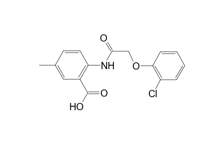 2-[2-(2-Chloro-phenoxy)-acetylamino]-5-methyl-benzoic acid