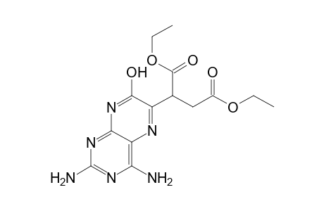 2,4-diamino-7-hydroxy-6-pteridinesuccinic acid, diethyl ester
