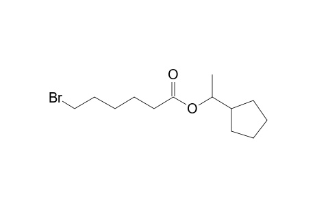 1-Cyclopentylethyl 6-bromohexanoate