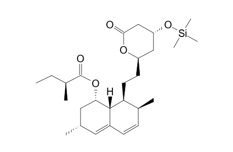 Lovastatin, trimethylsilyl deriv.