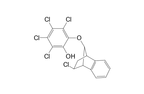6-Chloro-9-(2-hydroxy-3,4,5,6-tetrachlorophenyloxy)benzonorbornadiene
