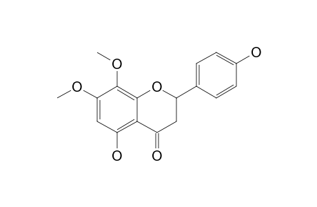 5-hydroxy-2-(4-hydroxyphenyl)-7,8-dimethoxychroman-4-one