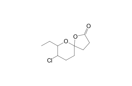 8-Chloro-7-ethyl-2-oxo-1,6-dioxaspiro[4.5]decane