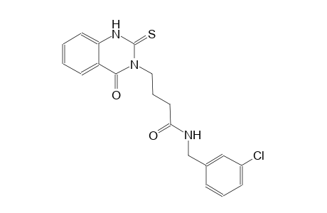 3-quinazolinebutanamide, N-[(3-chlorophenyl)methyl]-1,2,3,4-tetrahydro-4-oxo-2-thioxo-