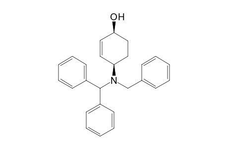 (Z)-(1R,4S)-1-(Benzyl(diphenylmethyl)amino)cyclohex-2-en-4-ol
