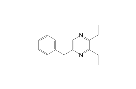 Pyrazine, 2,3-diethyl-5-(phenylmethyl)-
