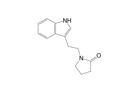 1-[2-(1H-indol-3-yl)ethyl]-2-pyrrolidinone