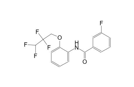 benzamide, 3-fluoro-N-[2-(2,2,3,3-tetrafluoropropoxy)phenyl]-