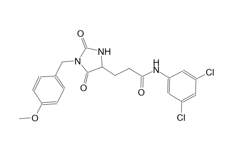 4-imidazolidinepropanamide, N-(3,5-dichlorophenyl)-1-[(4-methoxyphenyl)methyl]-2,5-dioxo-, (4S)-