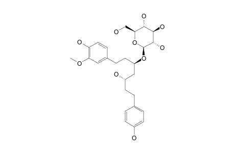 (3R,5R)-3,5-DIHYDROXY-1-(4-HYDROXY-3-METHOXYPHENYL)-7-(4-HYDROXYPHENYL)-HEPTANE-3-O-BETA-D-GLUCOPYRANOSIDE