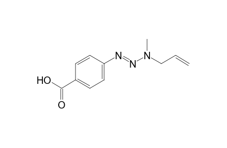 p-(3-allyl-3-methyl-1-triazeno)benzoic acid