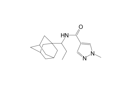 N-[1-(1-adamantyl)propyl]-1-methyl-1H-pyrazole-4-carboxamide