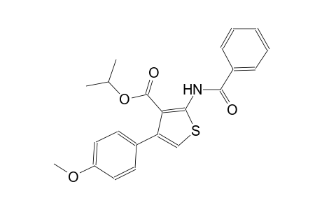 isopropyl 2-(benzoylamino)-4-(4-methoxyphenyl)-3-thiophenecarboxylate