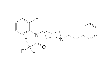 N-2-Fluorophenyl-N-[1-(1-phenylpropan-2-yl)piperidin-4-yl]trifluoroacetamide