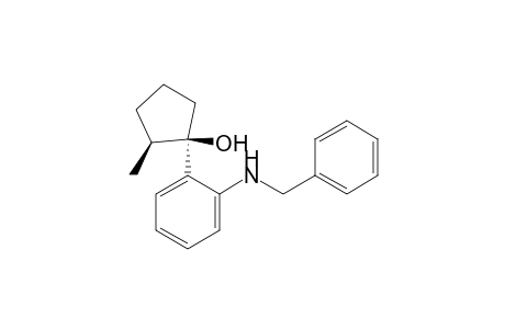 (1R,2S)-1-[2-(benzylamino)phenyl]-2-methyl-cyclopentanol