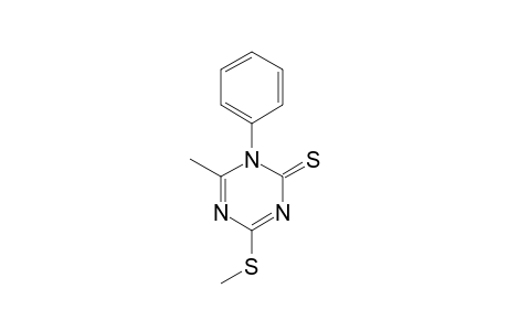 6-METHYL-4-METHYLSULFANYL-1-PHENYL-1,3,5-TRIAZIN-2(1H)-THIONE