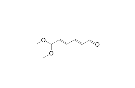 6,6-DIMETHOXY-5-METHYLHEXA-2,4-DIEN-1-AL