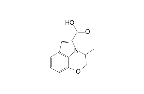 Pyrrolo[1,2,3-de]-1,4-benzoxazine-5-carboxylic acid, 2,3-dihydro-3-methyl-, (.+-.)-