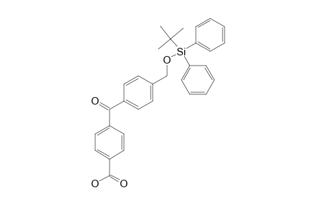 4-[4'-(tert-BUTYL-DIPHENYLSILOXYMETHYL)-PHENYLCARBONYL]-BENZOIC-ACID