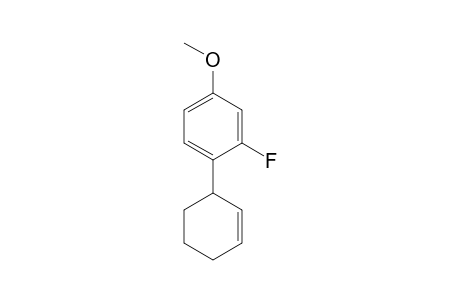 3-(2-Fluoro-5-methoxyphenyl)cyclohexene