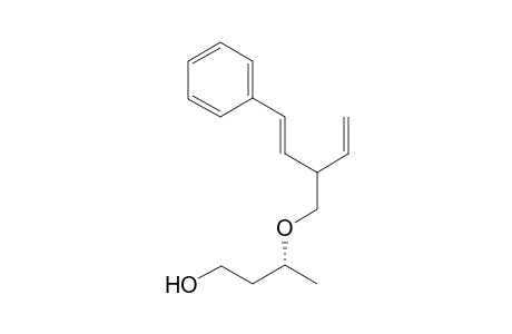 (3R)-3-[(E)-2-Phenylethenyl]-3-butenyloxy]-1-butanol