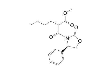 3-(2-Methoxycarbonylhexanoyl)-4R-phenyl-2-oxazolidinone isomer