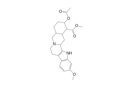 Methyl 17-(acetyloxy)-11-methoxyyohimban-16-carboxylate
