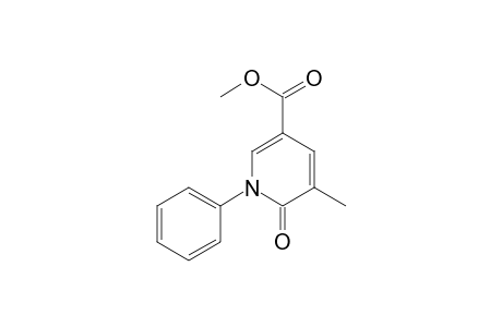 3-Pyridinecarboxylic acid, 1,6-dihydro-5-methyl-6-oxo-1-phenyl-, methyl ester