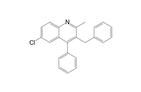 3-Benzyl-6-chloro-2-methyl-4-phenyl-quinoline