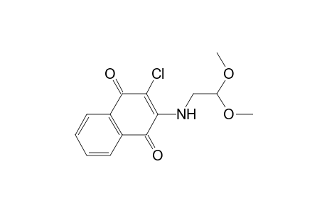 1,4-Naphthalenedione, 2-chloro-3-[(2,2-dimethoxyethyl)amino]-