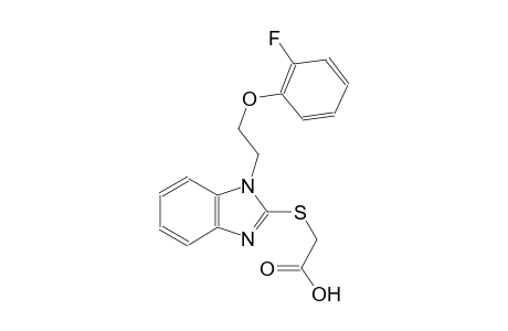 acetic acid, [[1-[2-(2-fluorophenoxy)ethyl]-1H-benzimidazol-2-yl]thio]-