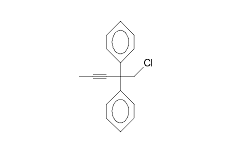 5-Chloro-4,4-diphenyl-2-pentyne