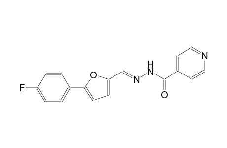 N'-{(E)-[5-(4-fluorophenyl)-2-furyl]methylidene}isonicotinohydrazide