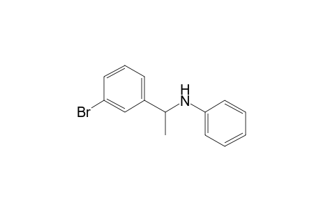 N-(1-(3-bromophenyl)ethyl)aniline