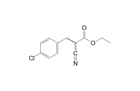 P-Chloro-A-cyano-cinnamic acid, ethyl ester