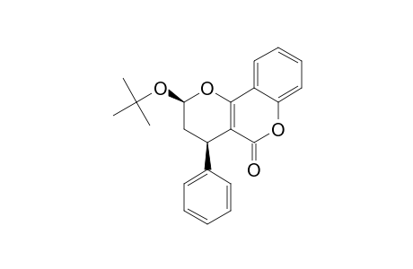 CIS-3,4-DIHYDRO-2-TERT.-BUTOXY-4-PHENYL-2H,5H-PYRANO-[3,2-C]-[1]-BENZOPYRAN-5-ONE