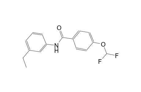 4-(difluoromethoxy)-N-(3-ethylphenyl)benzamide