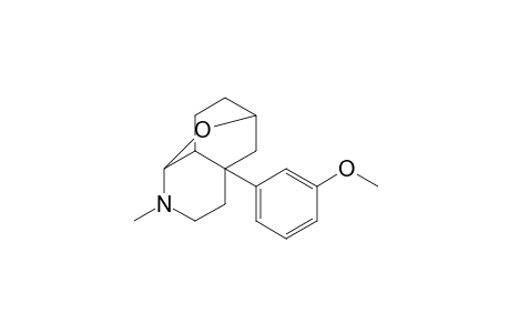 3-(3-Methoxyphenyl)-6-methyl-11-oxa-6-azatricyclo[5.3.1.0(3,8)]undecane