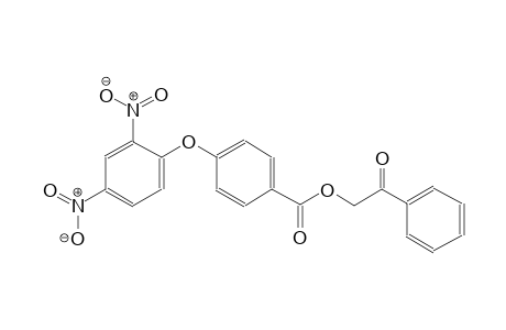 2-oxo-2-phenylethyl 4-(2,4-dinitrophenoxy)benzoate