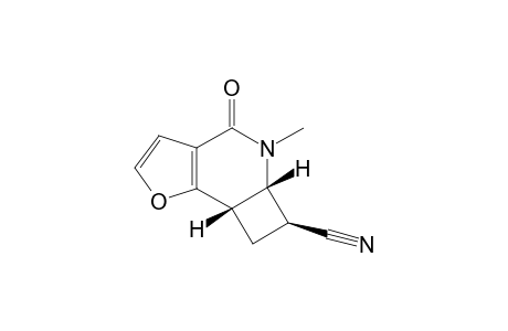 (2R*,2AR*,7BR*)-2-CYANO-3-METHYL-4-OXO-1,2,2A,3,4,7B-HEXAHYDROCYCLOBUTA-[G]-FURO-[3,2-C]-PYRIDINE