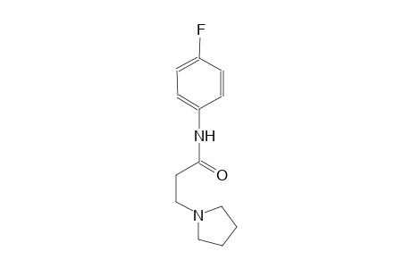 1-pyrrolidinepropanamide, N-(4-fluorophenyl)-